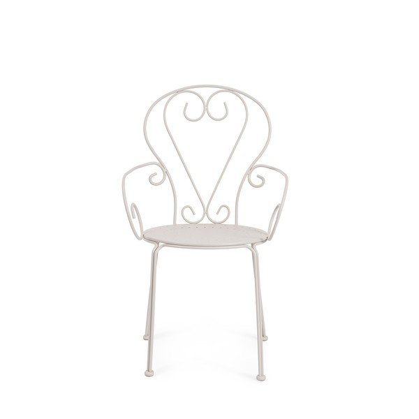 Bézs fém kerti szék Etienne – Bizzotto-image-2