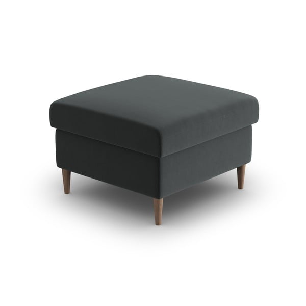 Sötétszürke bársony lábtartó Kyoto – Cosmopolitan Design-image-2
