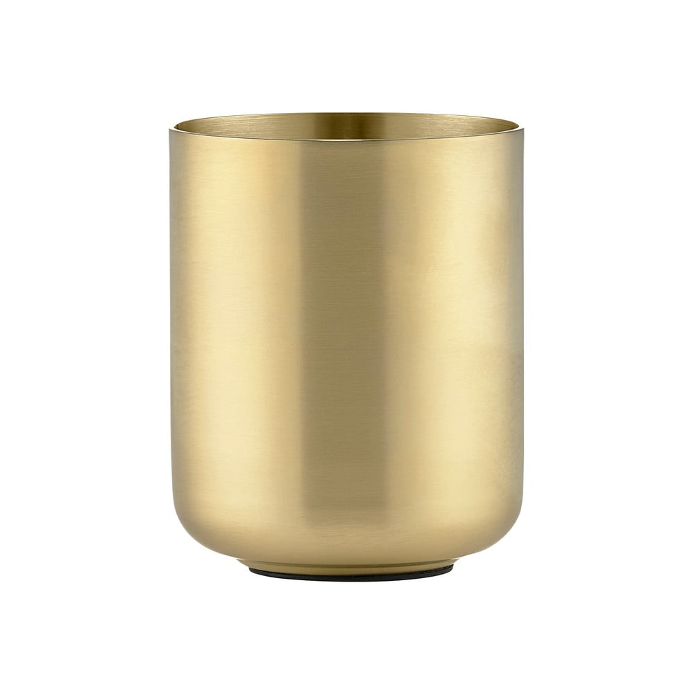 Sárgaréz színű rozsdamentes acél fogkefetartó pohár Ume Brass  Zone