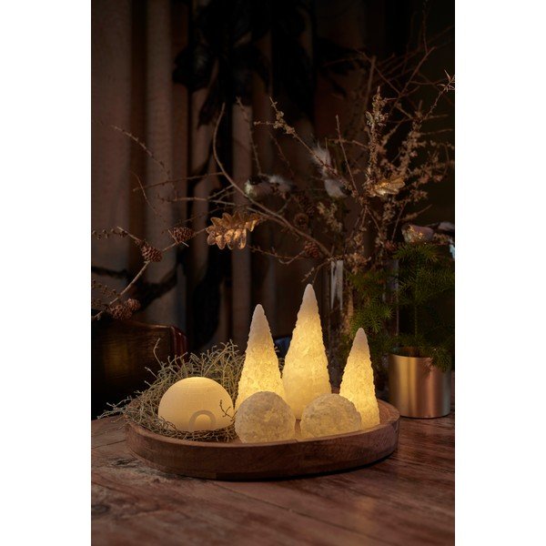 Snow Cone világító LED dekoráció, magasság 18 cm - Sirius-image-1