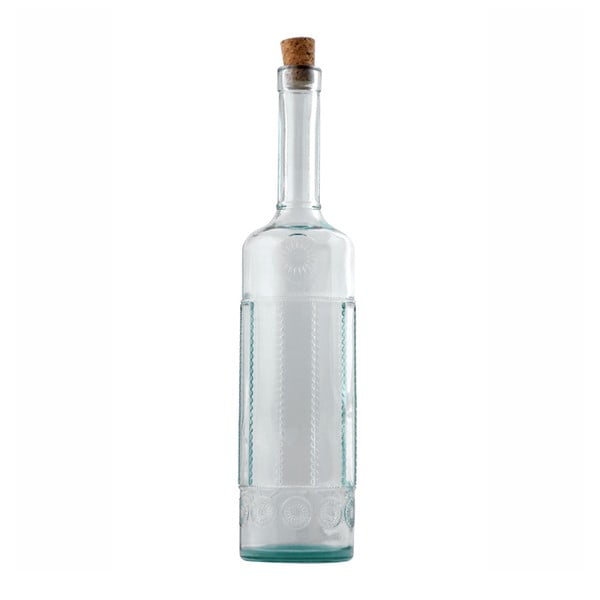 Toscana üvegpalack kupakkal újrahasznosított üvegből, 700 ml - Ego Dekor