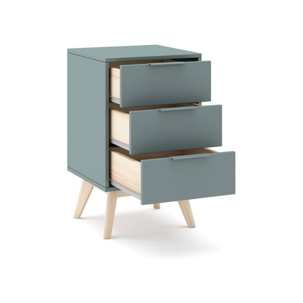 Szürkészöld éjjeliszekrény Pisco – Marckeric-image-3