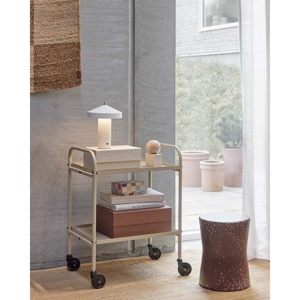 Acél gurulós zsúrkocsi 37,5x52 cm Maki – OYOY Living Design-image-1