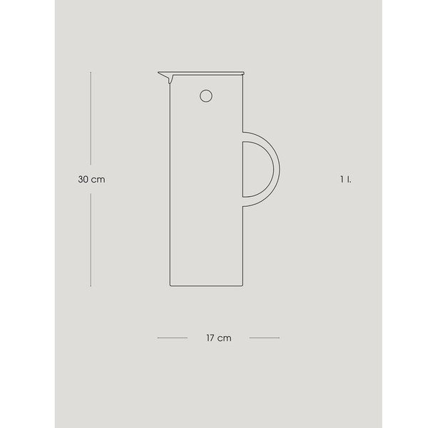 Fekete műanyag thermo kancsó 1 l EM77 – Stelton-image-4