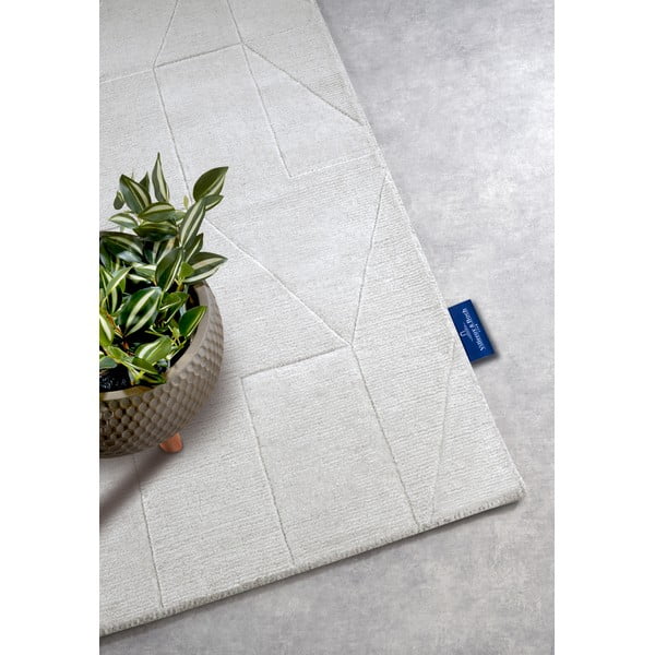 Krémszínű kézi szövésű gyapjú futószőnyeg 80x250 cm Ursule – Villeroy&Boch-image-2