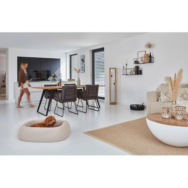 Világosbarna fekhely kutyáknak 76x93 cm Barca Taupe S/M – MiaCara-image-4