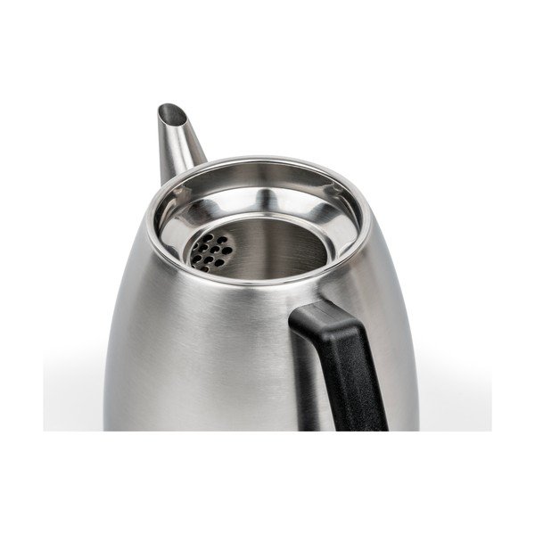 Ezüstszínű rozsdamentes acél teáskanna szűrővel 1,1 l Duet Odense – Bredemeijer-image-4