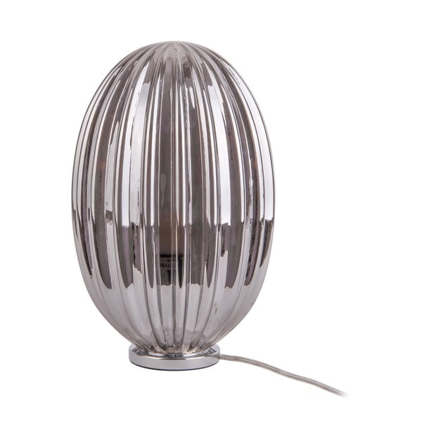Smart füstszürke asztali lámpa, magasság 31 cm - Leitmotiv