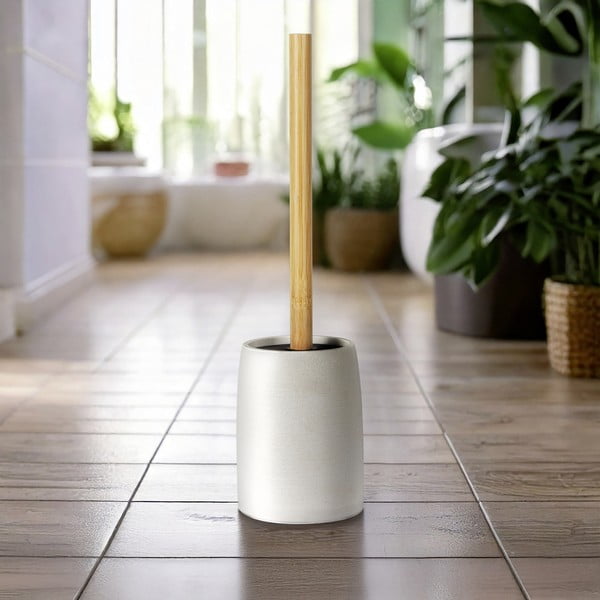 Fehér poligyanta WC-kefe Altavalle – Wenko-image-1