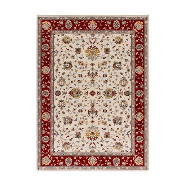 Piros-krémszínű szőnyeg 115x160 cm Classic – Universal
