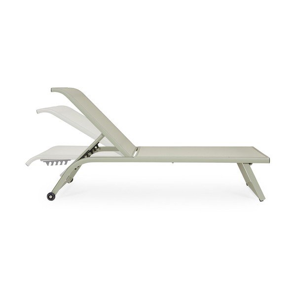 Szürkésbarna fém kerti napozóágy Taylor – Bizzotto-image-3