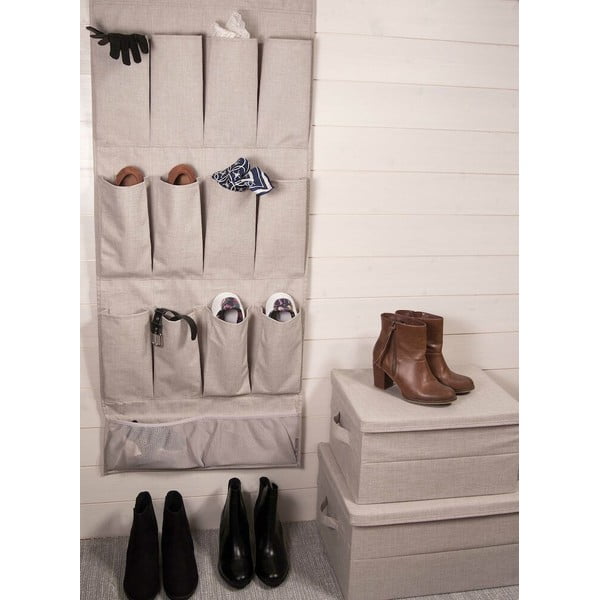 Függő textil gardrób rendszerező – Bigso Box of Sweden-image-1