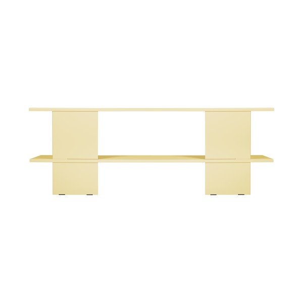 Sárga fém polcos állvány 160x57x37 cm Hes – noo.ma-image-3