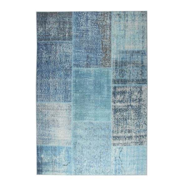 Eko Rugs Oina kék szőnyeg, 120 x 180 cm
