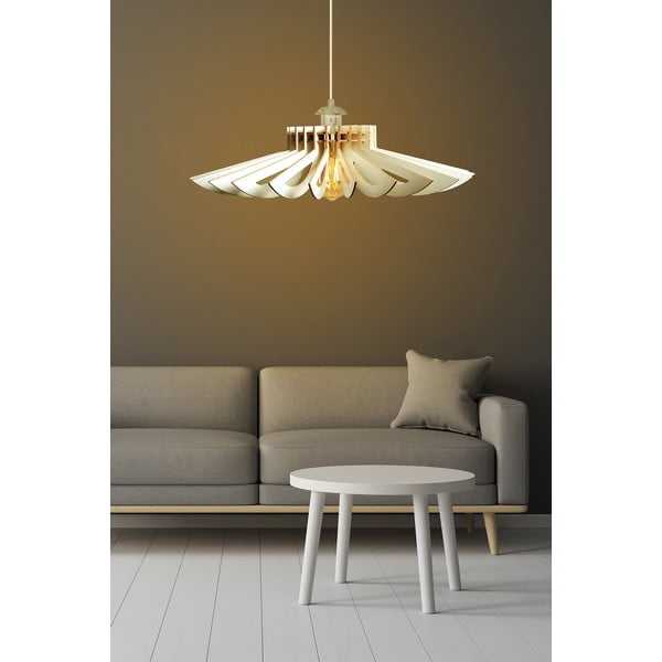 Fehér függőlámpa ø 68 cm – Opviq lights-image-1