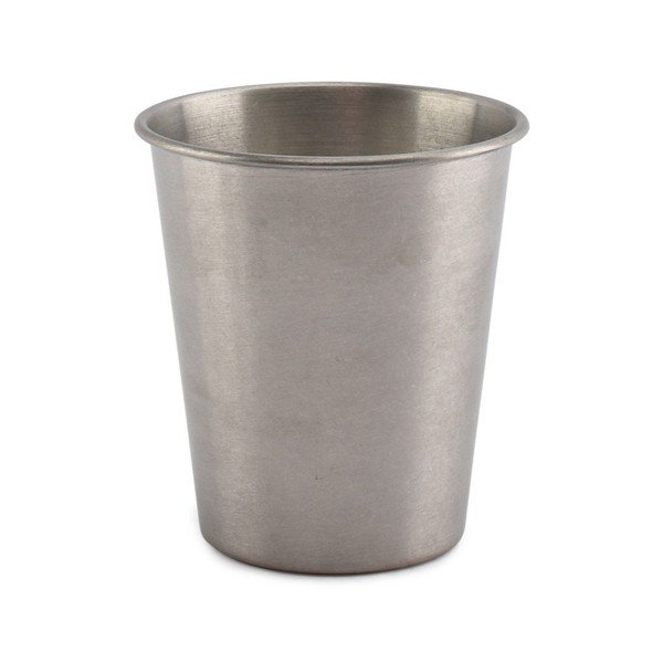 Ezüstszínű fém bögre 300 ml Serve – BonBistro