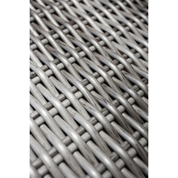 Szürke műrattan kétszemélyes kerti lounge szett Calgary – Garden Pleasure-image-4