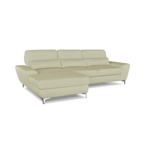 Omega krémszín kinyitható sarokkanapé, bal oldali kivitel - Windsor & Co. Sofas-image-2