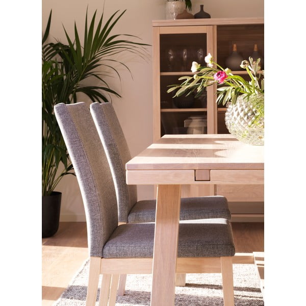 Brooklyn matt lakkozott tölgyfa étkezőasztal, 170 x 95 cm - Rowico-image-3