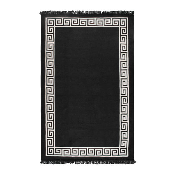 Justed bézs-fekete kétoldalas szőnyeg, 160 x 250 cm