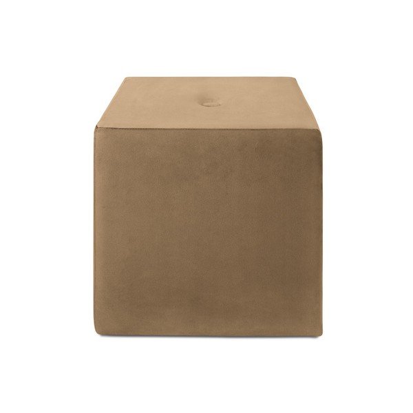 Margaret világosbarna puff, 40 x 45 cm - Mazzini Sofas-image-2