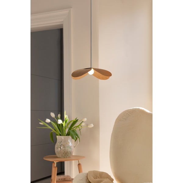 Natúr színű tölgyfa lámpabúra ø 28 cm Forget Me Not – UMAGE-image-1