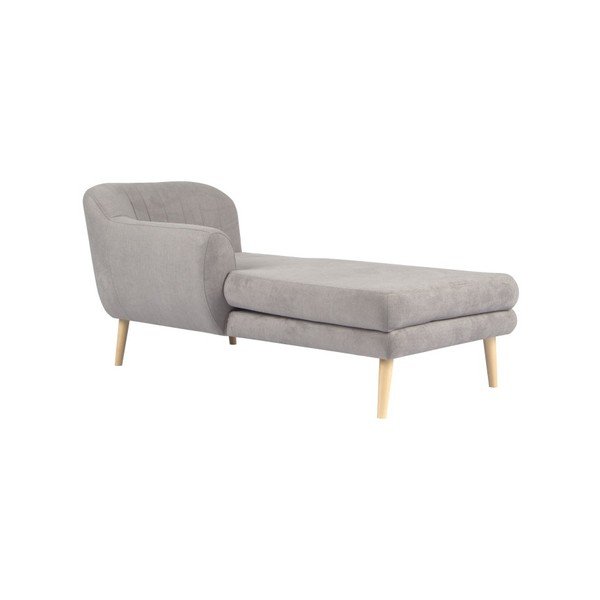 Sardaigne világosszürke fekvőfotel - Mazzini Sofas-image-3