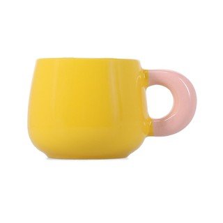 Sárga new bone china bögre 470 ml Coco – ONA