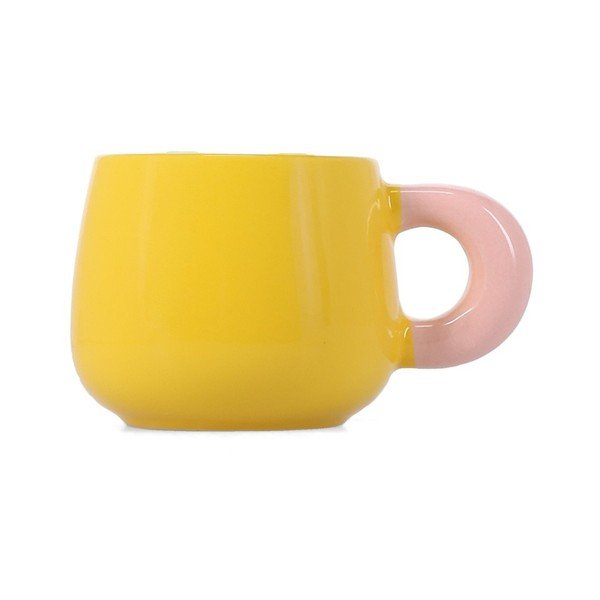 Sárga new bone china bögre 470 ml Coco – ONA