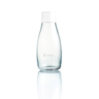 Fehér üvegpalack élettartam garanciával, 300 ml - ReTap