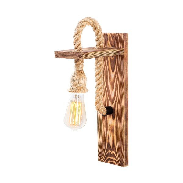 Natúr színű fali lámpa Erebos – Opviq lights-image-2