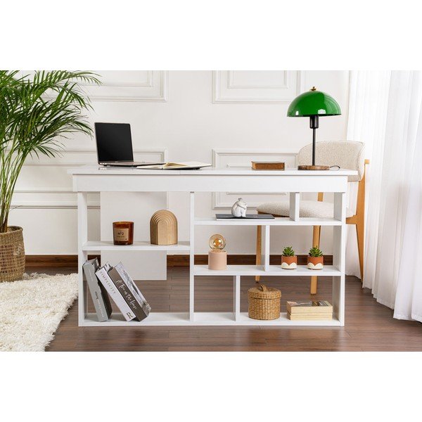 Matt íróasztal 120x130 cm Vesper – Kalune Design-image-3