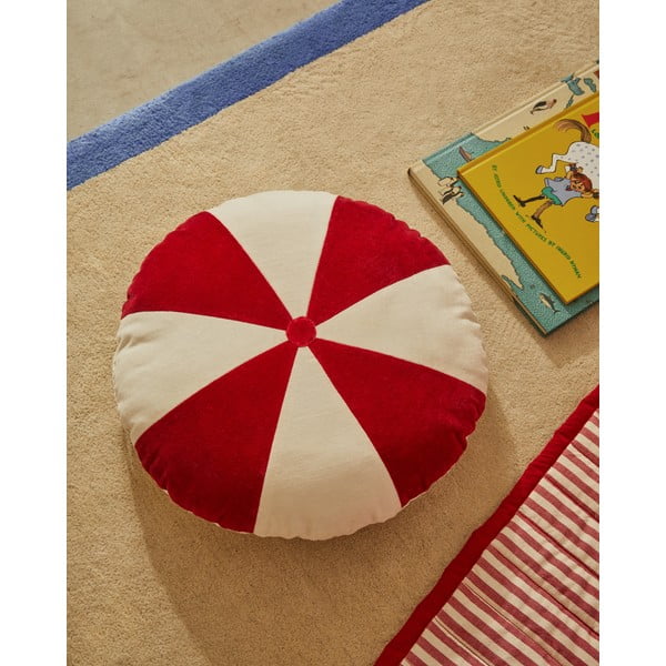 Bársony gyerek párna ø 45 cm Odet – Kave Home-image-1