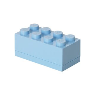 Mini Box világoskék tárolódoboz - LEGO®