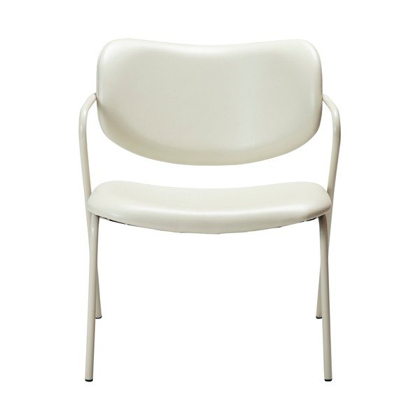 Krémszínű bőrutánzat fotel Zed – DAN-FORM Denmark-image-1