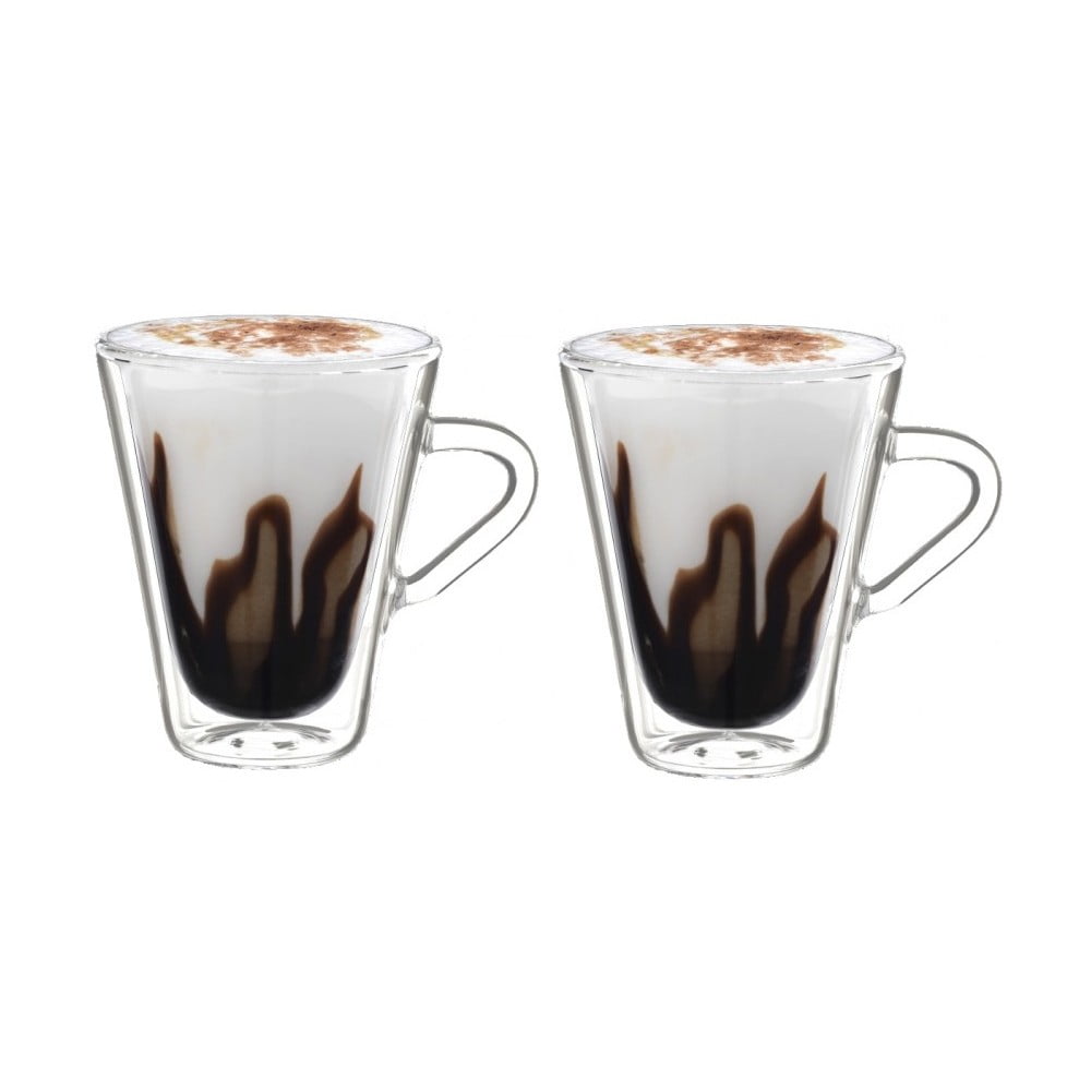 2 darab dupla falú espresso üvegpohár, 105 ml - Bredemeijer