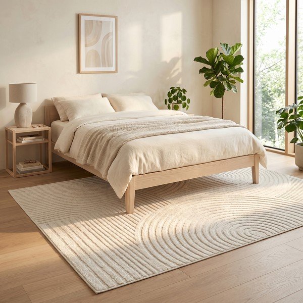 Krémszínű szőnyeg 120x170 cm Whirl – ESTE-image-2