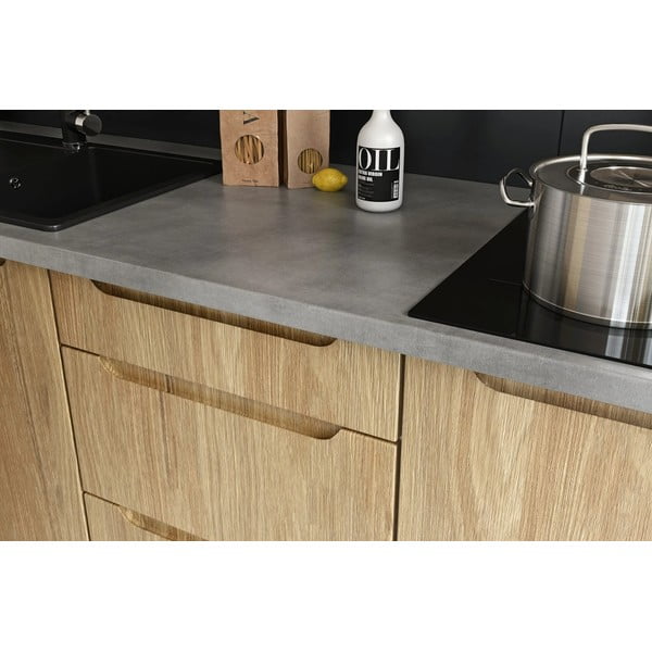 Sarok konyhabútor munkalappal (összeszerelés nélkül) 180–300 cm Nico – STOLKAR-image-1