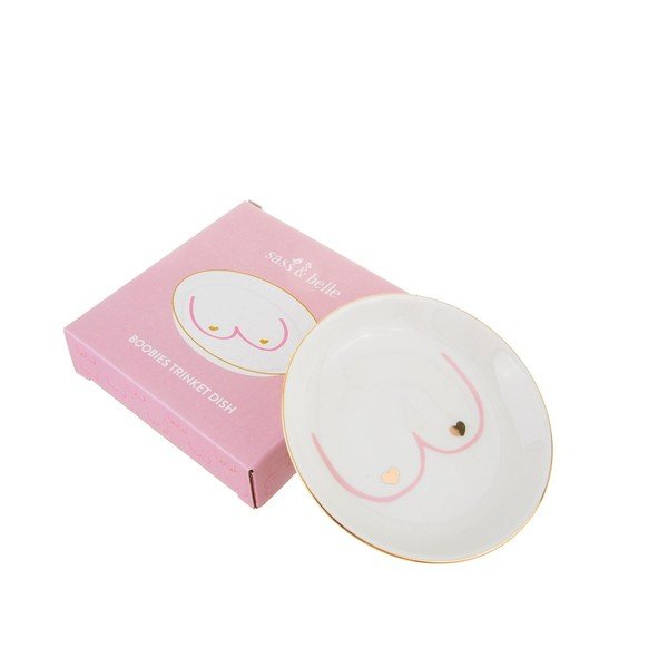 Porcelán ékszertartó tál Girl Power – Sass & Belle-image-3