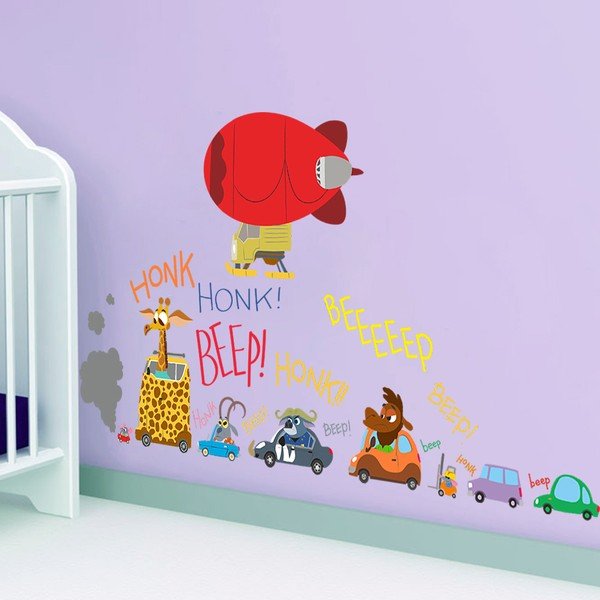 Traffic Jam and Baloon öntapadós matrica - Fanastick-image-2