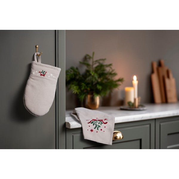 Edényfogó kesztyű karácsonyi mintával Christmas Fable – JUNA-image-2