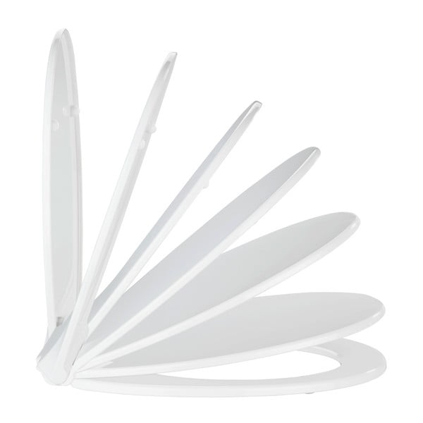 Kos fehér WC-ülőke, 44 x 37 cm - Wenko-image-3