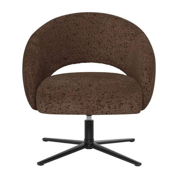 Barna zsenília fotel Pico – WOOOD-image-2