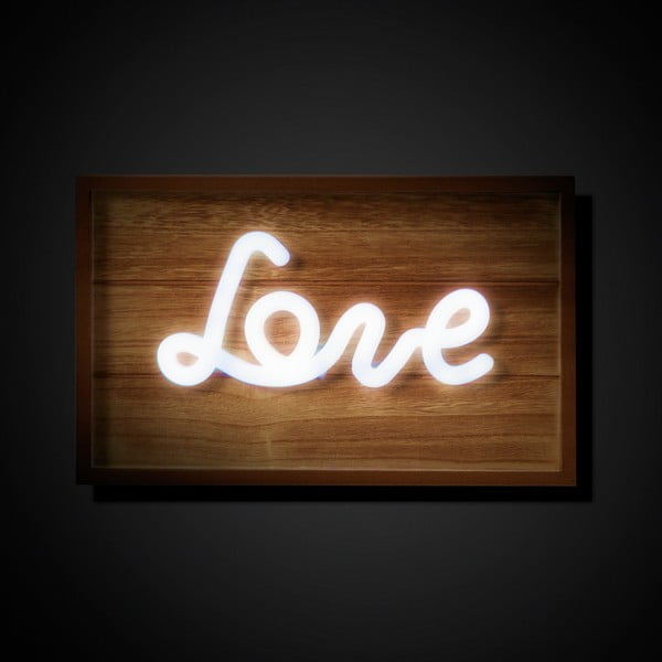 Love világos fa dekoráció - Tomasucci-image-1