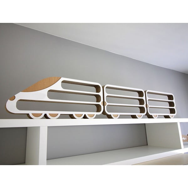 Lokomotiv és 2 mozdony 3 részes polcszett - Unlimited Design for kids-image-1