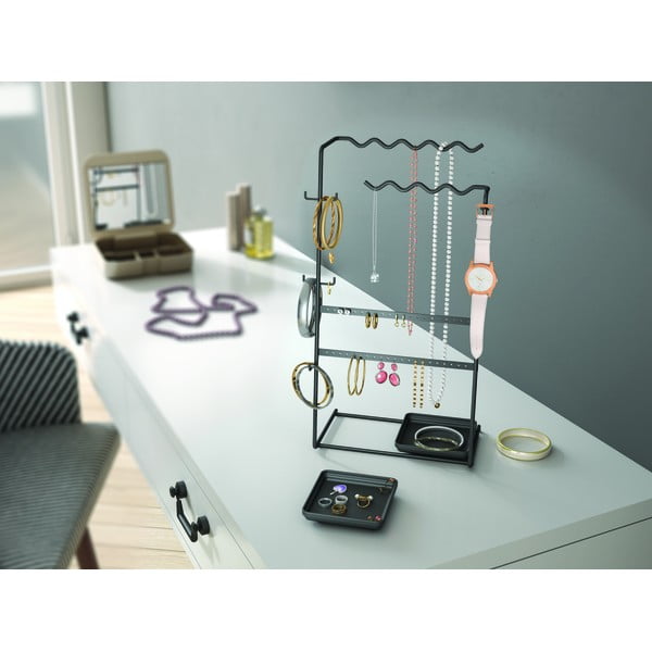 My Jewels fekete ékszertartó - Metaltex-image-1