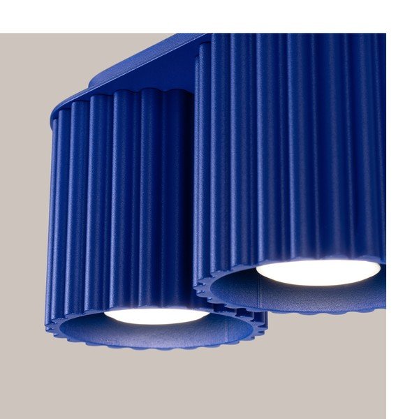Kék fém spotlámpa 10x21 cm Zora – Sollux-image-3