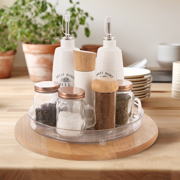 Forgó műanyag fűszertartó állvány ø 27 cm – Orion-image-1