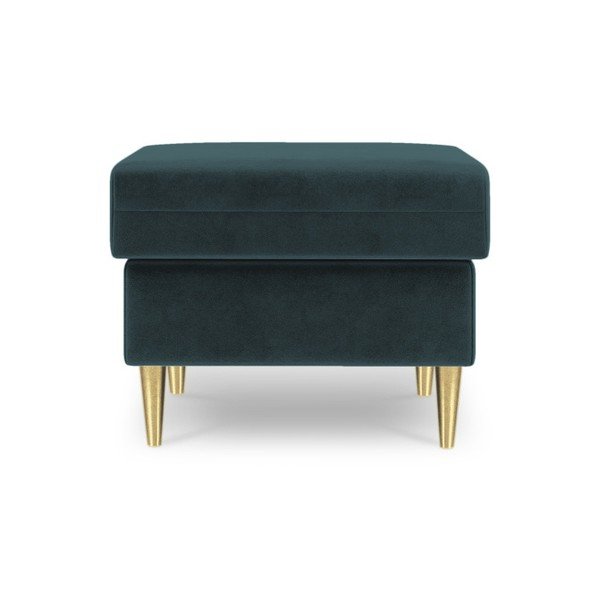 Muguet méregzöld puff, 60 x 45 cm - Mazzini Sofas-image-2