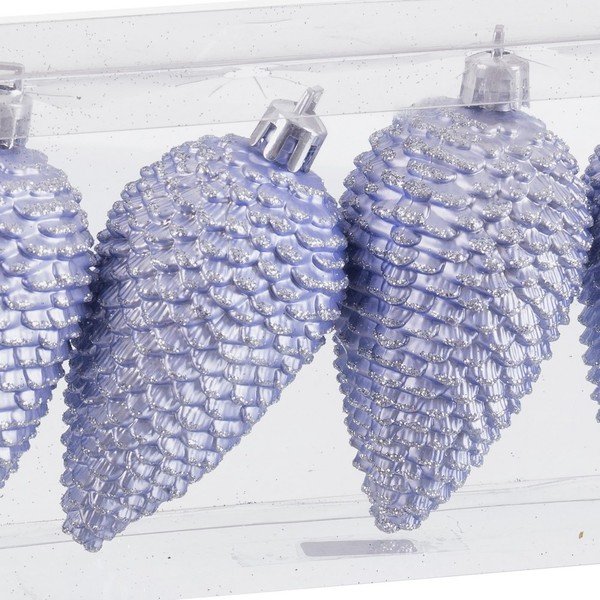 Karácsonyfadísz készlet 4 db-os ø 5 cm Cone – Casa Selección-image-1